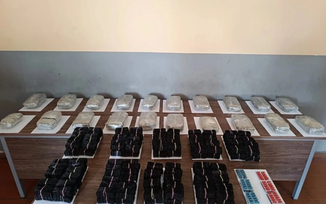 Külli miqdarda narkotik və həbin İrandan Azərbaycana keçirilməsinin qarşısı alındı