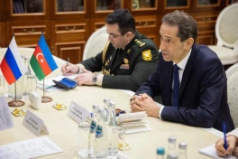 Azərbaycan səfiri Rusiya müdafiə nazirinin müavini ilə görüşüb - FOTO
