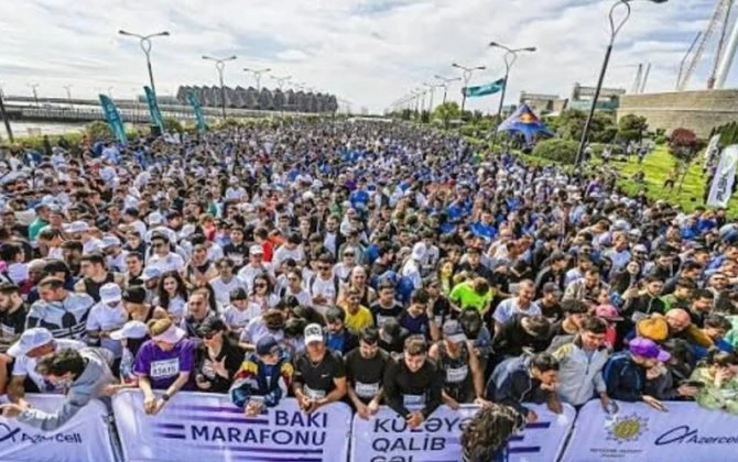 XİN əməkdaşları "Bakı Marafonu 2026"da iştirak ediblər