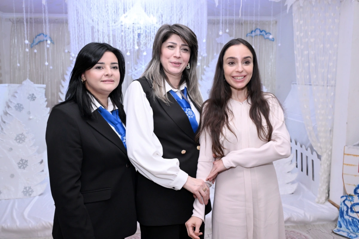 Leyla Əliyeva və Alena Əliyeva Gəncədə uşaq evində olublar - FOTO