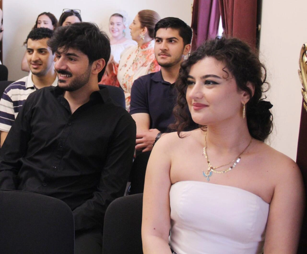 Fidan Hacıyevanın Vokal Məktəbində dünya şöhrətli Tamara İverinin ustad dərsi keçirildi - FOTO/VİDEO