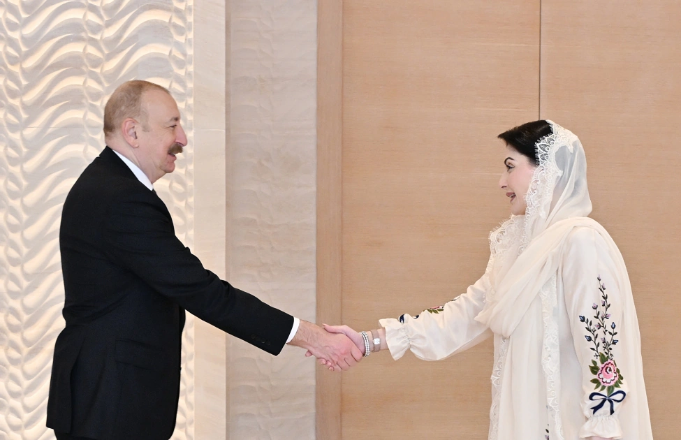 İlham Əliyev Pakistanın Pəncab əyalətinin Baş nazirini qəbul edib - FOTO - YENİLƏNİB