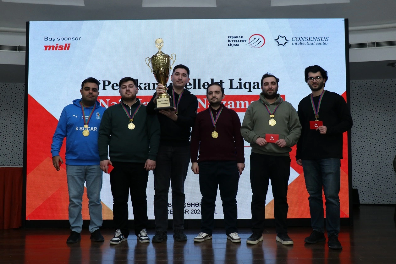 “Misli”nin dəstəyilə Peşəkar İntellekt Liqasının 2025-ci il mövsümü başa çatıb - FOTO/VİDEO
