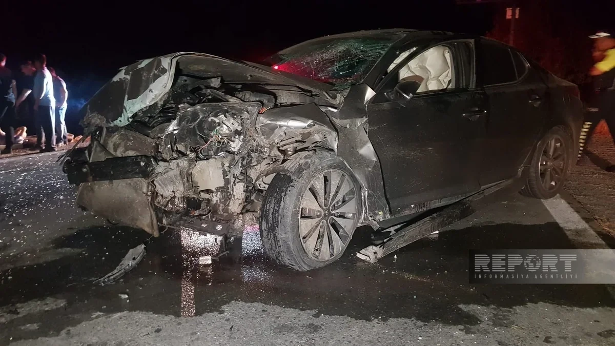 Göyçayda ağır qəzada xəsarət alan dörd nəfərdən ikisi ölüb - FOTO - YENİLƏNİB