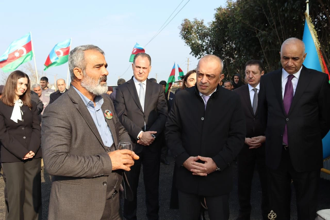 Daha bir kənd içməli su ilə təmin olunub - FOTO