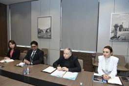 Ceyhun Bayramov BMT Baş katibinin xüsusi elçisi ilə görüşüb - FOTO