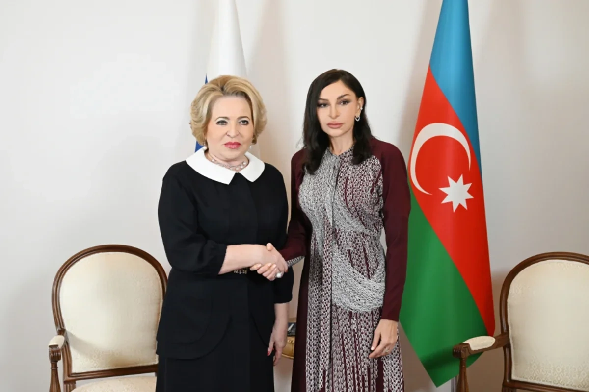 Valentina Matviyenko Mehriban Əliyevaya zəng edib