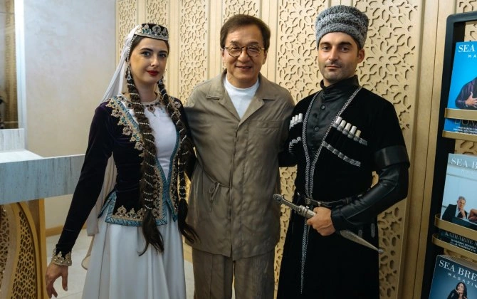 Ceki Çanın rol aldığı filmin Bakı çəkilişləri başa çatdı - FOTOLAR