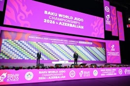 İlham Əliyev cüdo üzrə dünya çempionatının açılış mərasimini izləyib - YENİLƏNİB - FOTO