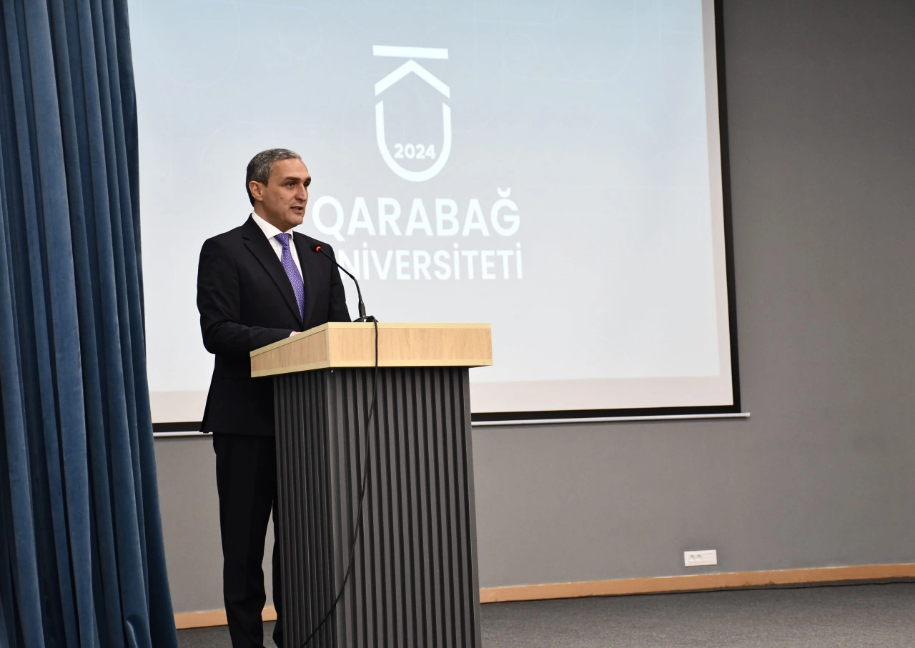Vəkillər Kollegiyasının nümayəndə heyəti Qarabağ Universitetində - FOTOLAR