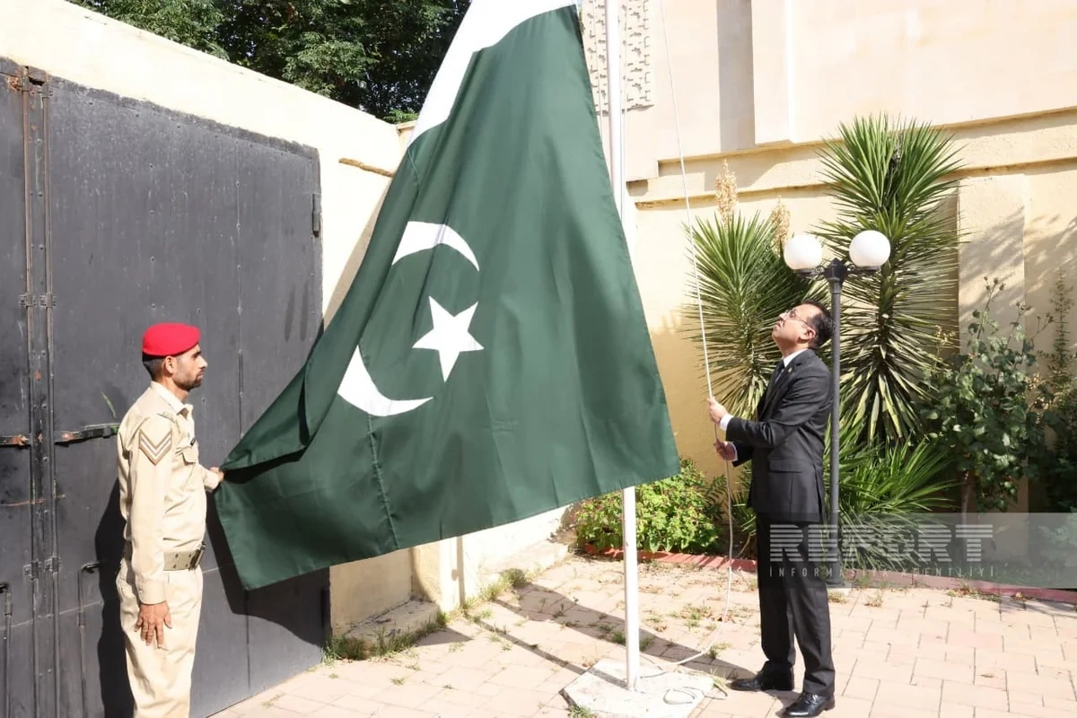 Pakistanın Azərbaycandakı səfirliyində ölkənin müstəqilliyinin 79-cu ildönümü qeyd edilib - FOTO