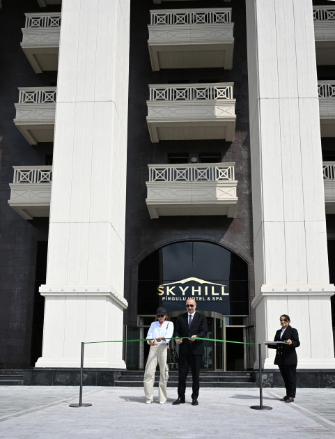 Şamaxıda "Pirqulu Park" hotelinin açılışı oldu - YENİLƏNİB - FOTO