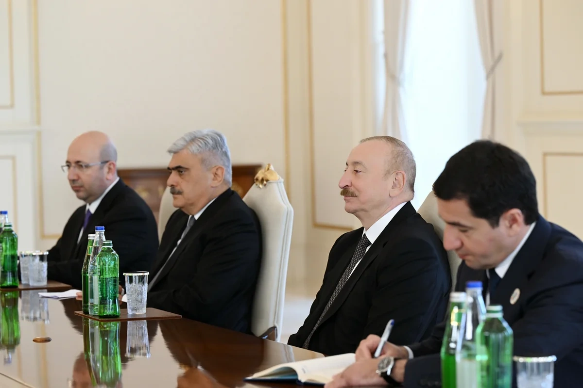 İlham Əliyev Belarus Milli Assambleyası Nümayəndələr Palatasının sədrini qəbul etdi - FOTO