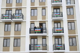 Prezident İlham Əliyev Ağdamda 2-ci yaşayış kompleksinin açılışında iştirak edib - YENİLƏNİB - FOTO