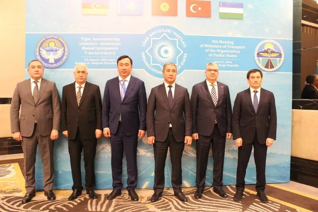 Cavid Qurbanov Bişkekdə Beynəlxalq Nəqliyyat Forumunda iştirak etdi - FOTOLAR