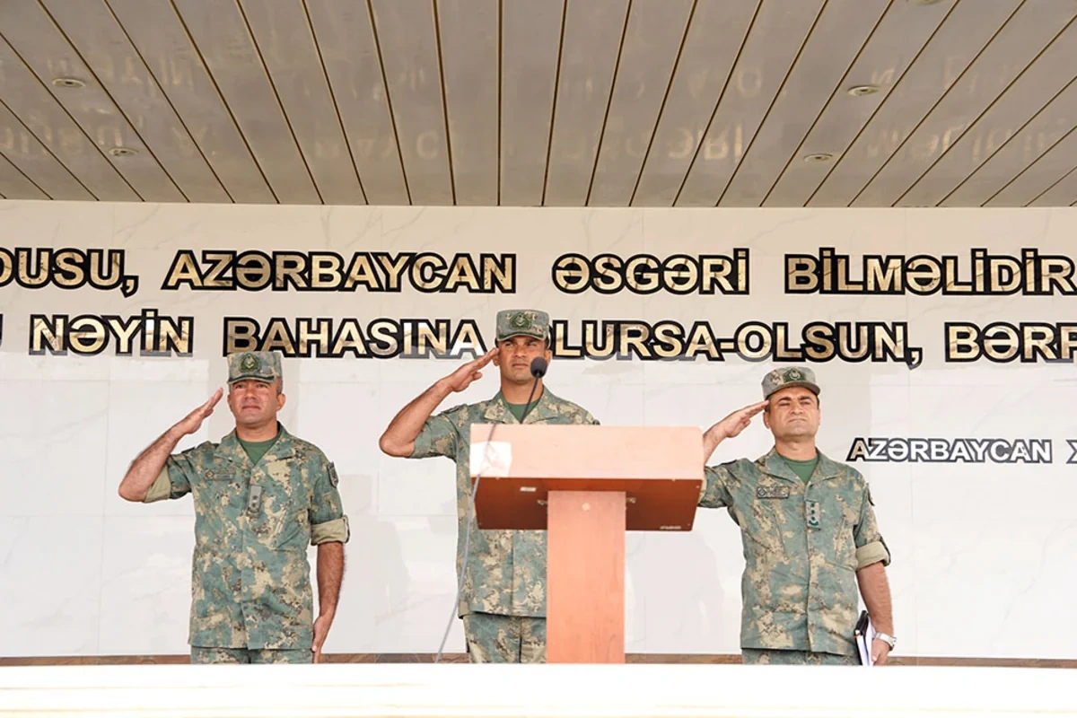 Azərbaycan Ordusunda yeni tədris ili başlayıb - FOTO/VİDEO