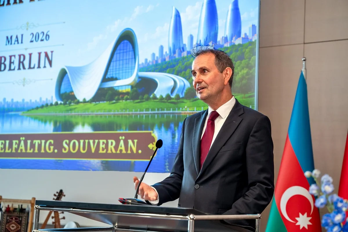 Almaniyada Azərbycanın Müstəqillik Günü qeyd olunub - FOTO