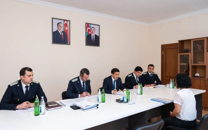 Nazir Fərid Əhmədov Lerikdə vətəndaşları qəbul edib - FOTO