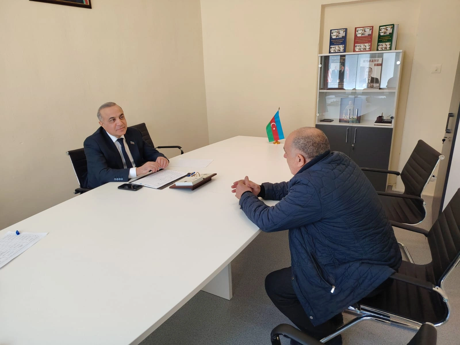 Deputat Azay Quliyev seçicilərin növbəti qəbulunu keçirib - FOTO