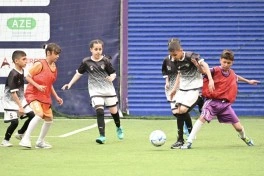 Leyla Əliyevanın təşəbbüsü ilə uşaq evlərinin komandaları arasında növbəti minifutbol turniri təşkil olunub - FOTO