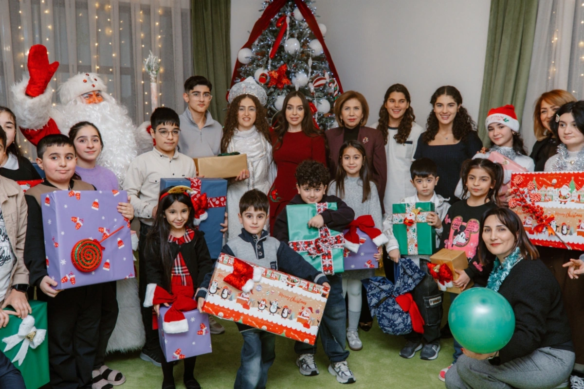 "Tut Əlimdən" Uşaqlar üçün Sosial Reabilitasiya Mərkəzində bayram şənliyi təşkil olunub - FOTO
