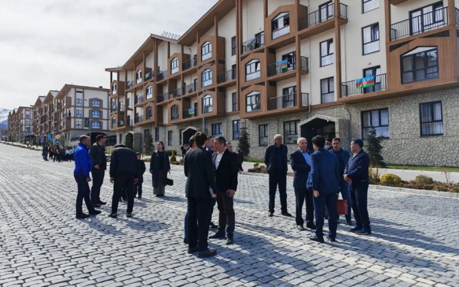 Növbəti köç karvanı Kəlbəcərə çatdı