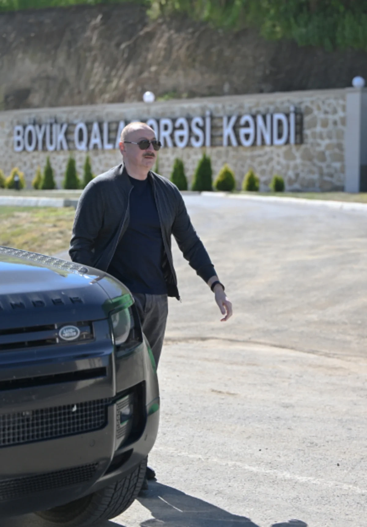 İlham Əliyev Şuşanın Böyük Qaladərəsi kəndində - FOTOLAR