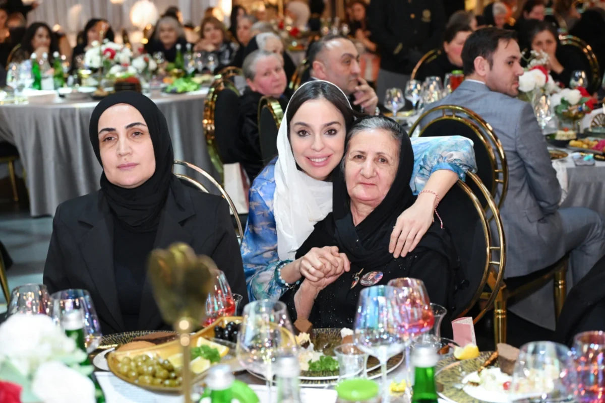 Şəhid analarının iştirakı ilə iftar süfrəsi təşkil olunub - FOTO