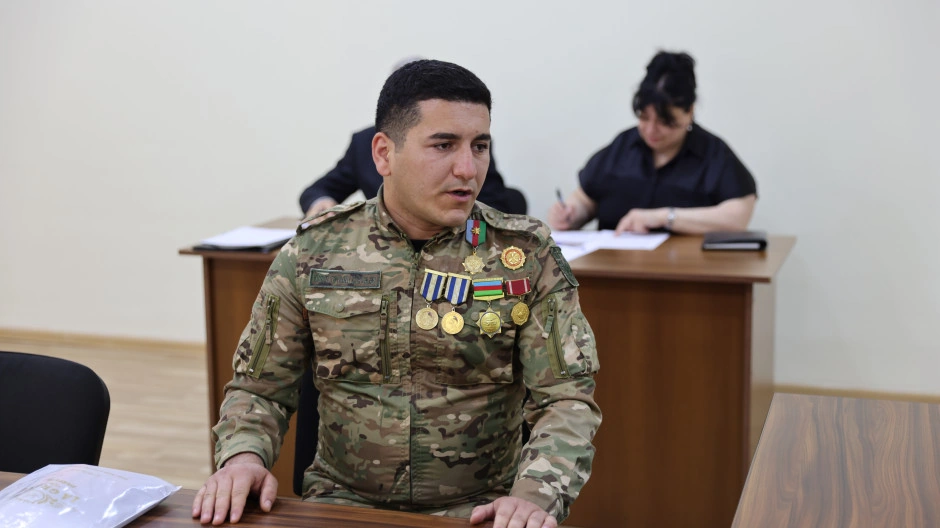 Kəmaləddin Heydərov Xankəndi şəhərində vətəndaşları qəbul etdi - FOTO