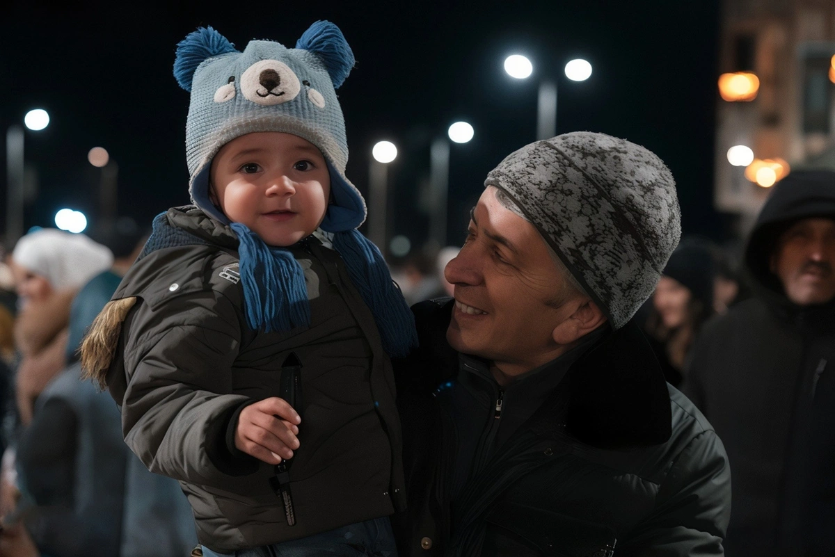Kəlbəcərdə 32 il sonra ilk dəfə Yeni il tədbiri keçirilib - FOTOLAR