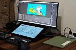Leyla Əliyeva “ANİMAFİLM Studio”nun qonağı olub - FOTO