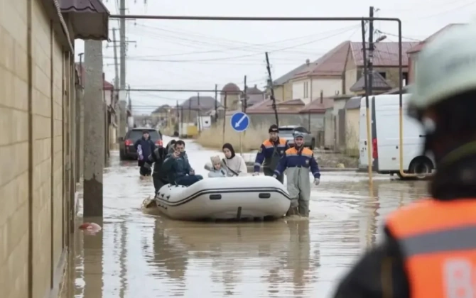 Dağıstan və Çeçenistanda sel fəlakəti nəticəsində 9 minə yaxın ev zərər çəkib