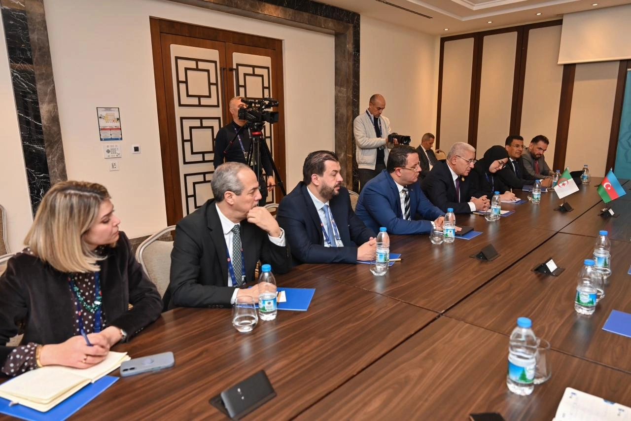 Sahibə Qafarova Əlcəzair Milli Xalq Assambleyasının sədri ilə görüşüb - FOTO