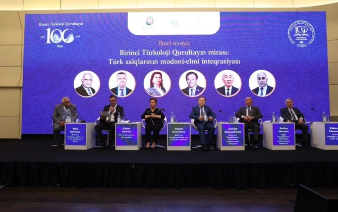 Heydər Əliyev Mərkəzində beynəlxalq konfrans keçirilib - FOTOLAR
