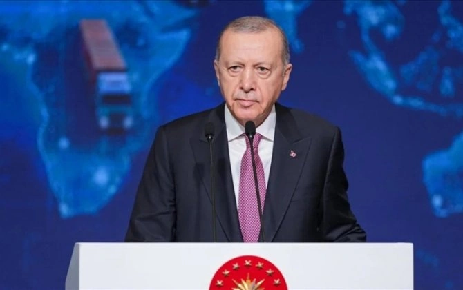 Ərdoğan Azərbaycanı təbrik etdi - FOTO