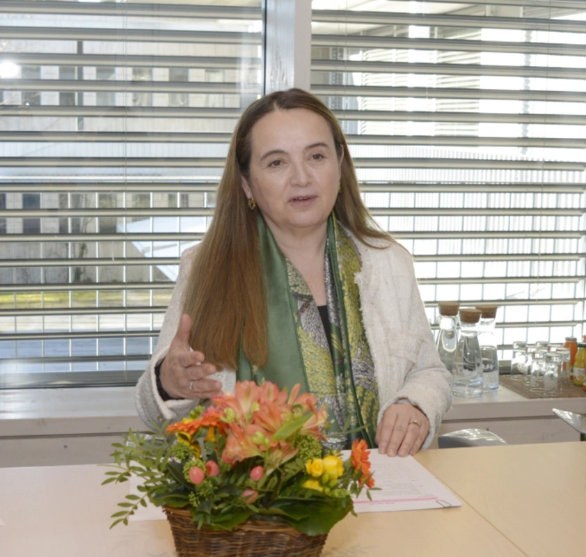 Leyla Əliyeva və Qretel Agilar İsveçrədə əməkdaşlıq imkanlarını müzakirə ediblər - FOTO