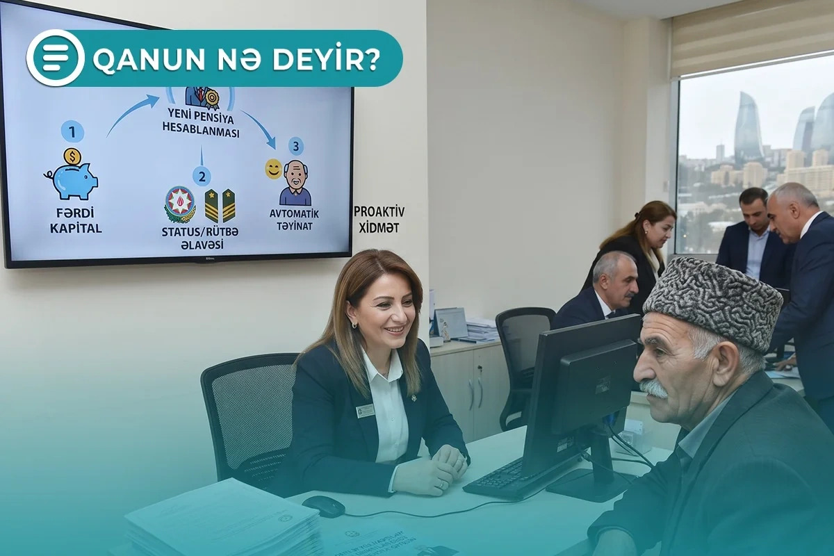 Bəzi şəxslərin pensiyasının hesablanma qaydası dəyişir