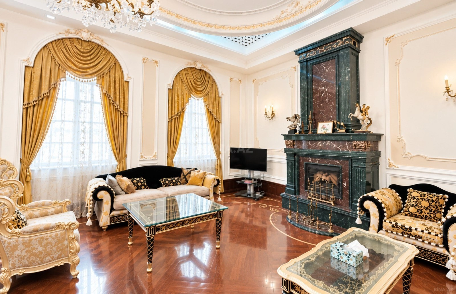 Bakıda saray kimi villa ŞOK qiymətə satışa çıxarıldı – FOTOLAR