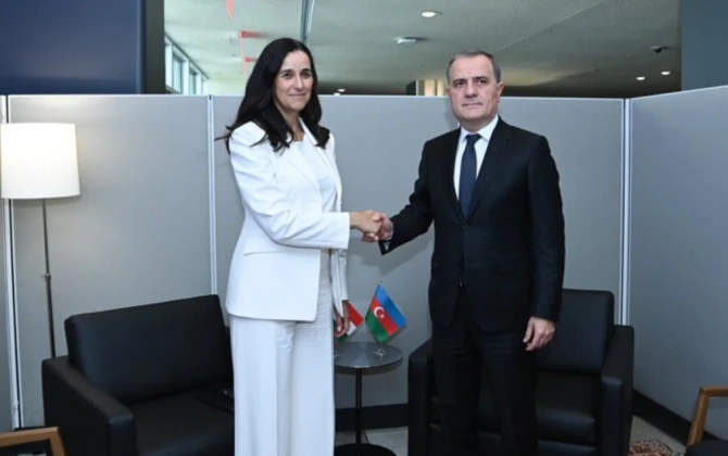 Ceyhun Bayramov Anita Orbanla Azərbaycan-Aİ münasibətlərini müzakirə edib - FOTO
