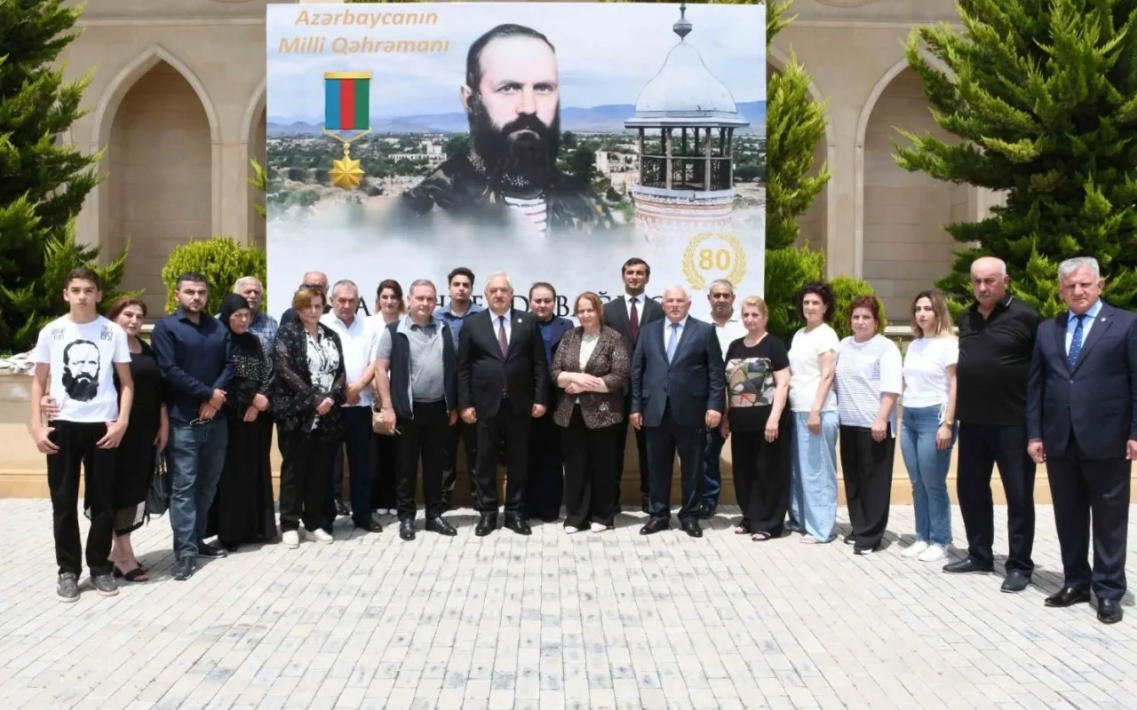 Ağdamda Azərbaycanın Milli Qəhrəmanı Allahverdi Bağırovun anım günü qeyd edilib - FOTO