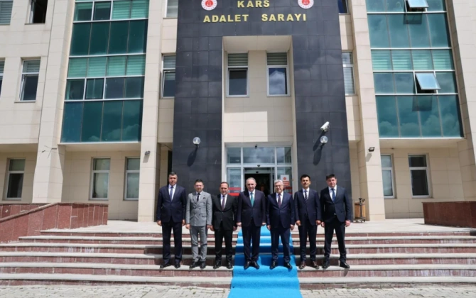 Kamran Əliyev Qarsda səfərdədir - FOTO