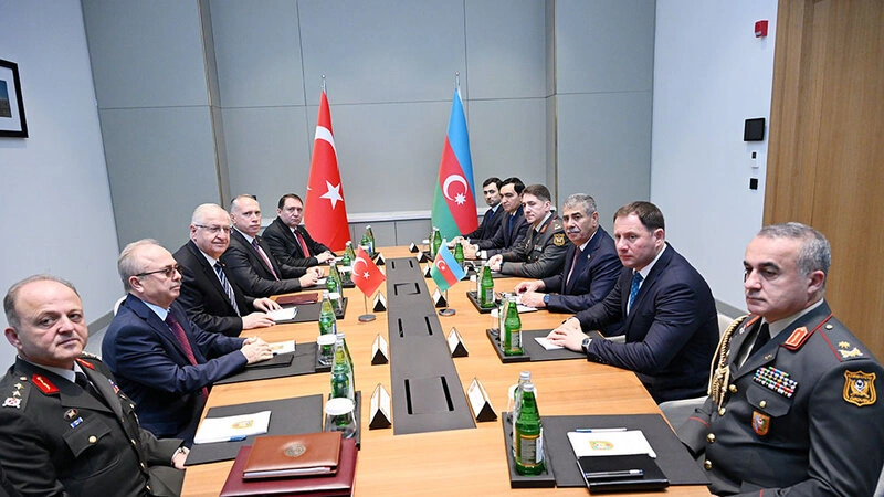 Şuşada Azərbaycan-Türkiyə müdafiə nazirlərinin ikitərəfli görüşü keçirilib - FOTO
