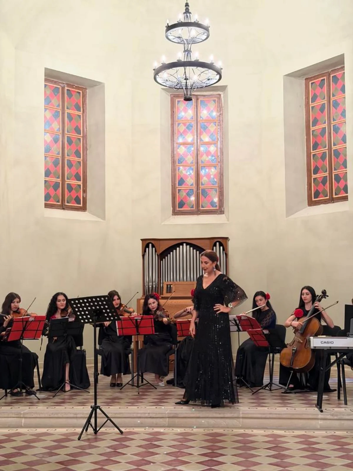 Tarixi Alman Lüteran kilsəsində III Beynəlxalq Opera Festivalı keçirilib - FOTO