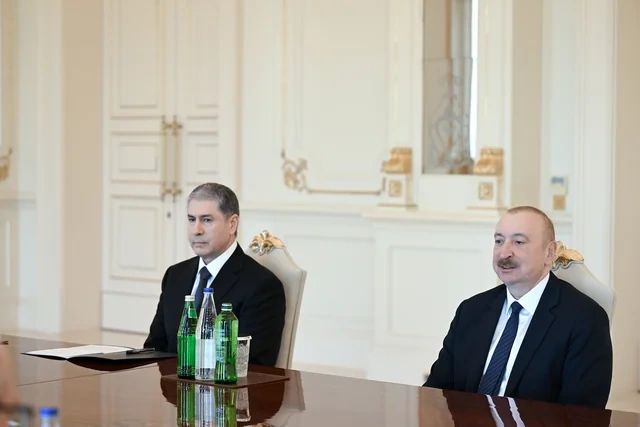 İlham Əliyev Türkiyənin daxili işlər nazirini qəbul etdi - FOTO