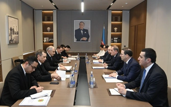 Azərbaycanla Türkmənistan arasında siyasi məsləhətləşmələr keçirilib - FOTO