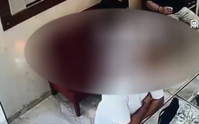 İşıq söndü, satıcı 12 milyonluq qızılı oğurladı - VİDEO