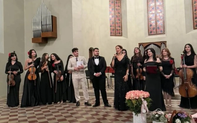 Tarixi Alman Lüteran kilsəsində III Beynəlxalq Opera Festivalı keçirilib - FOTO