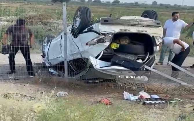 Salyanda ağır qəza bir nəfərin ölümünə səbəb olub