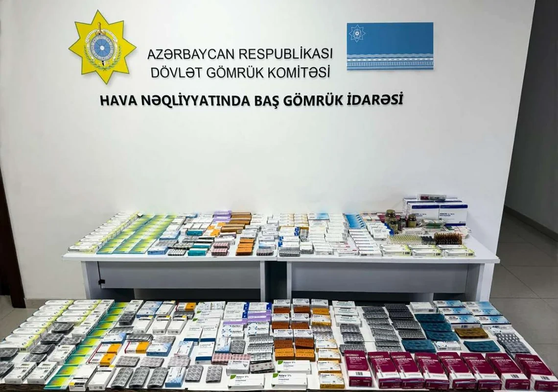 İstanbuldan Bakıya minlərlə dərmanı qanunsuz gətirmək istədi