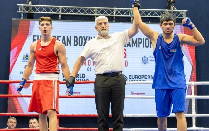 Azərbaycanın 4 boksçusu Avropa çempionatına qələbə ilə başladı - FOTO